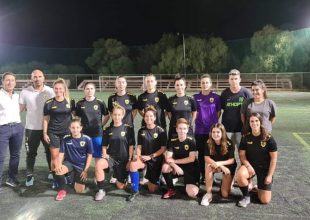 «Πρώτη» ιστορική προπόνηση για τη γυναικεία ομάδα ποδοσφαίρου της ΑΕΚ