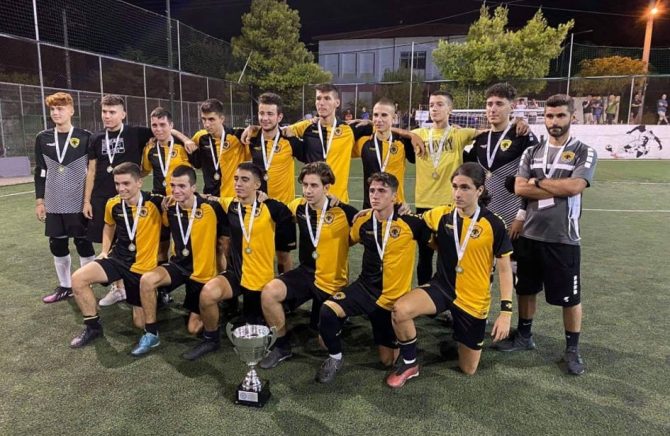 Κατέκτησε το Super Cup η Κ18 Futsal της ΑΕΚ