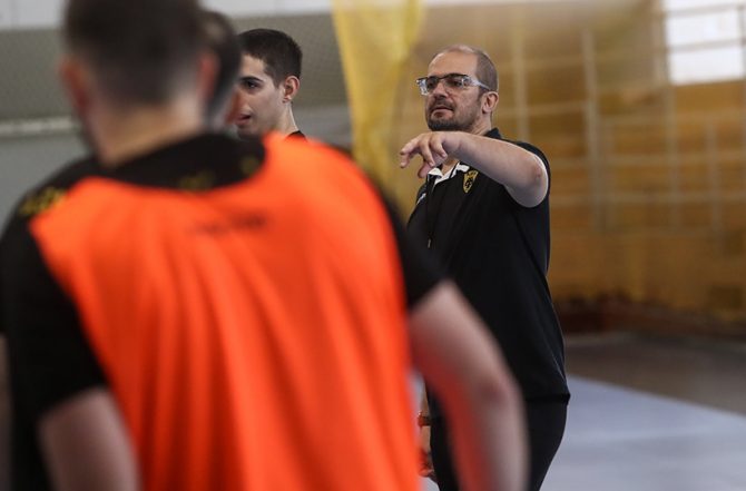 Δημητρούλιας: «Πάντα ήθελα να είμαι προπονητής σε μια τόσο μεγάλη ομάδα, όπως η ΑΕΚ»