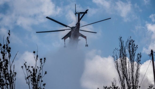 Φωτιά στον Μαραθώνα κάτω από ύποπτες συνθήκες