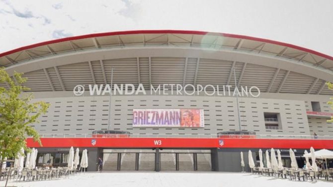 Ντύθηκε… Γκριεζμάν το «Wanda Metropolitano»