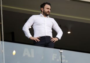 Ο Καρυπίδης στο «Σεραφείδειο» για το ΑΕΚ Β’ – Καλαμάτα (ΦΩΤΟ)