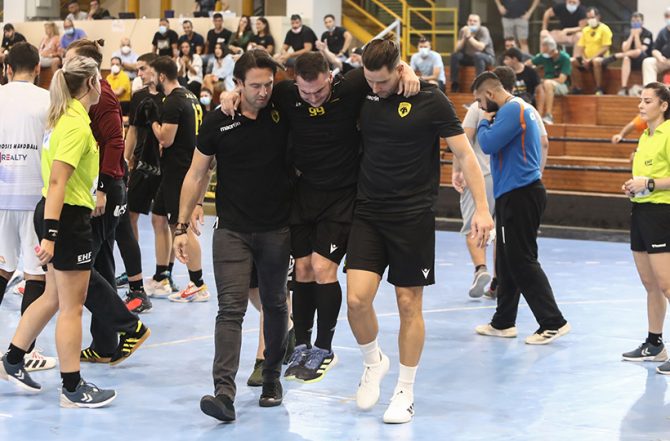 Κεδέρης: Διεγνώσθη με διάστρεμμα ποδοκνημικής
