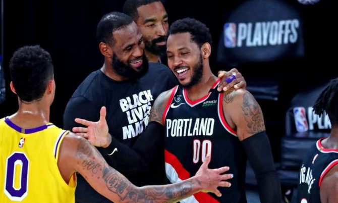 Καρμέλο: «Ο ΛεΜπρόν μου είπε “σε χρειάζομαι”, αυτό και μόνο αρκούσε»