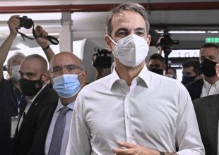 Ο Καρυπίδης περίμενε μάταια τον Μητσοτάκη στο περίπτερο του Αρη
