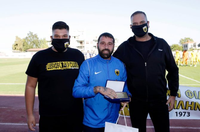 Στιγμές από την φιλική νίκη της ΑΕΚ Β’ επί του Αιολικού (pics)