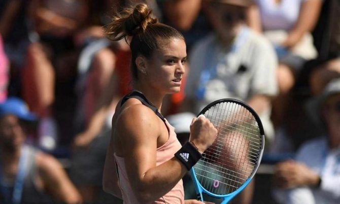 Σίφουνας η Σάκκαρη στους «16» του US Open
