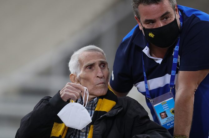 Δημάτος: «Αν ξεχάσουμε ποτέ τον Στέλιο Σεραφείδη, θα είναι σαν να ξεχνάμε την ίδια την ΑΕΚ» (ΦΩΤΟ)