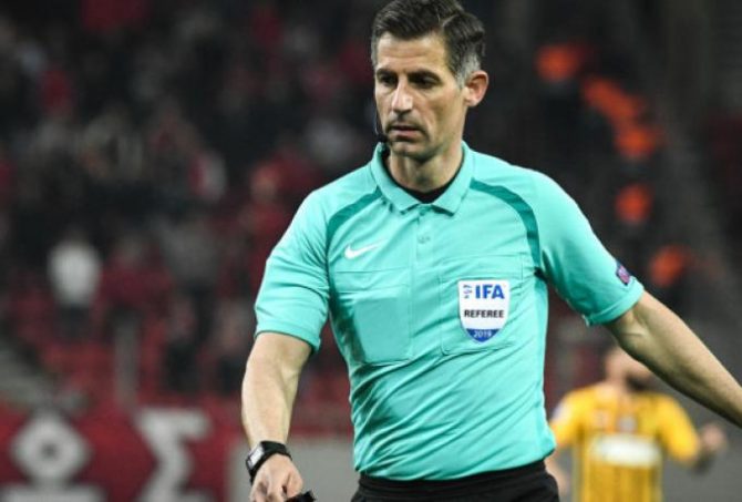 Σφυρίζει στο Τσάμπιονς Λιγκ ο Σιδηρόπουλος