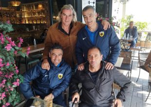 ΑΕΚ Β’ – Αστέρας Βλαχιώτης: Συνάντηση τεσσάρων παλαίμαχων παικτών της Ένωσης (ΦΩΤΟ)