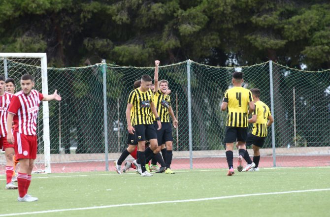 Ισόπαλη η ΑΕΚ Κ17 στο ντέρμπι με τον Ολυμπιακό (pics)