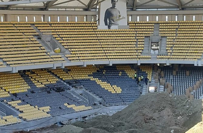 ΔΕΟΣ: Ο Δικέφαλος στο κάτω διάζωμα της «Αγιά Σοφιάς»