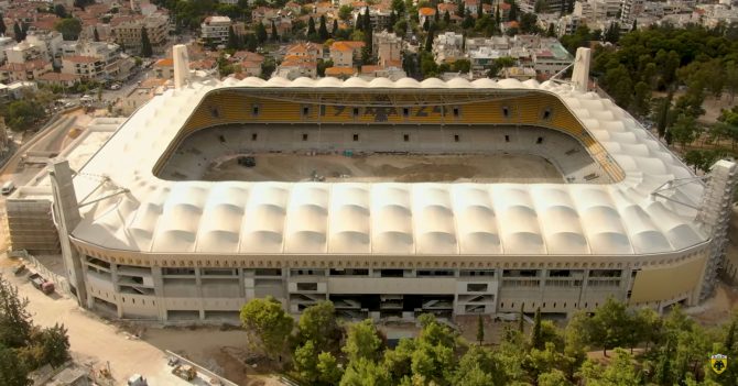 Βούρος: «Η ΑΕΚ του χρόνου θα κάνει πρεμιέρα στην Αγιά Σοφιά – OPAP Arena»