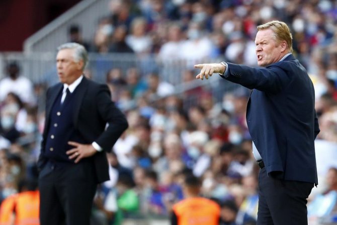 Αντσελότι σε Κούμαν μετά το Clasico: “Έχουμε περίπλοκη δουλειά, πρέπει να συνεχίσουμε”