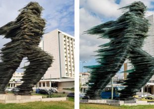 Καθαρίστηκε μετά από 7 χρόνια ο «Δρομέας» του Κ. Βαρώτσου