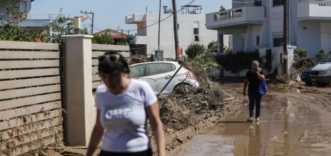Βόρεια Εύβοια: Δραματική η κατάσταση από την κακοκαιρία «Αθηνά» – «Πιο τραγικό γεγονός και από τη φωτιά» Βόρεια Εύβοια: Δραματική η κατάσταση από την κακοκαιρία «Αθηνά» – «Πιο τραγικό γεγονός και από τη φωτιά»
