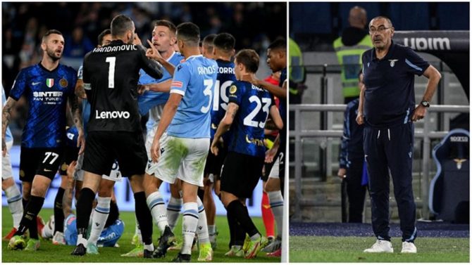 Την… είπε στον Σάρι ο Χαντάνοβιτς: «Έπρεπε να μας αφήσετε να ισοφαρίσουμε» Την… είπε στον Σάρι ο Χαντάνοβιτς: «Έπρεπε να μας αφήσετε να ισοφαρίσουμε»