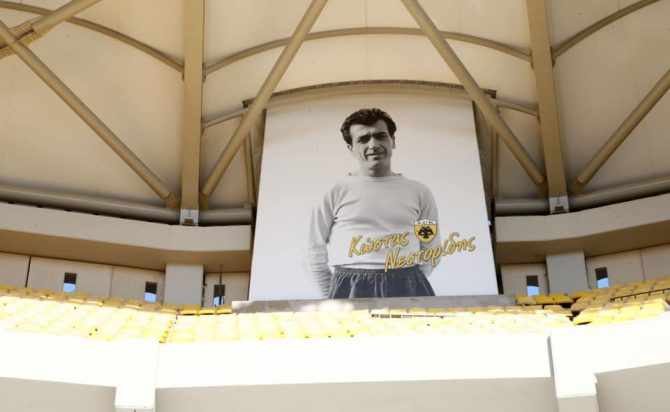 Τοποθετήθηκε στον τρίτο πυλώνα ο μεγάλος Νεστορίδης (ΦΩΤΟ)