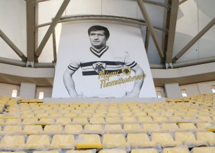 Και ο Παπαϊωάννου πήρε την… θέση του στην Αγιά Σοφιά – OPAP Arena (ΦΩΤΟ)