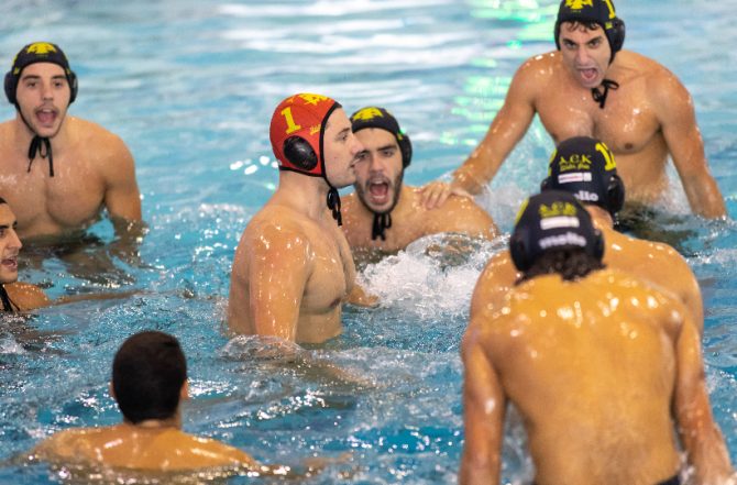 Πόλο ανδρών: Αναβλήθηκε λόγω κρουσμάτων ο αγώνας με τον Άρη