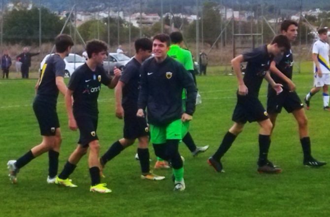 «Άλωσε» την Τρίπολη η ΑΕΚ Κ-15