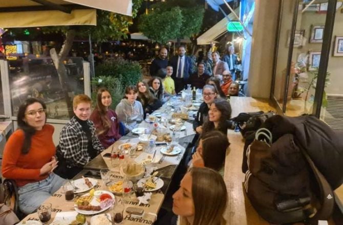 Δείπνο στην Γυναικεία ομάδα ποδοσφαίρου της ΑΕΚ (pics)
