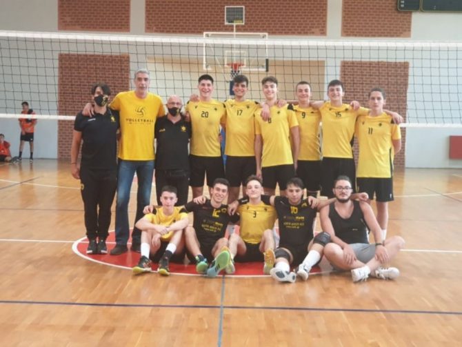 Τα αποτελέσματα της Ακαδημίας Βόλεϊ Αγοριών