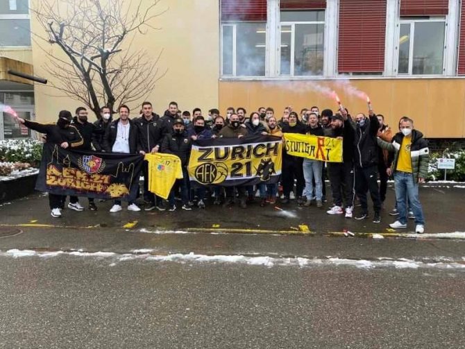 Θερμή υποδοχή για τους Μάγκες στη Ζυρίχη (ΦΩΤΟ)