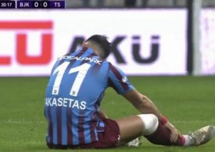 Ανακοίνωση Τράμπζονσπορ για Μπακασέτα: «Έχει οίδημα στο γόνατο, θα υποβληθεί εκ νέου σε μαγνητική»