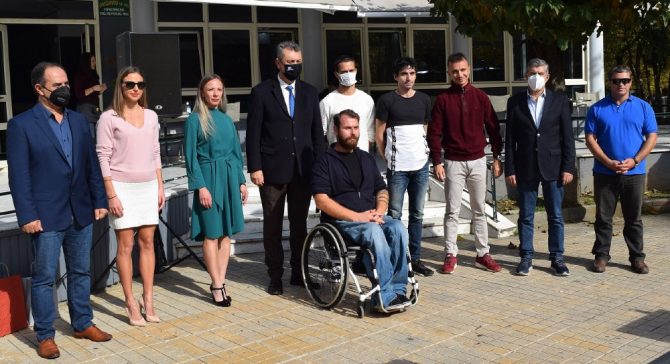 Τιμήθηκε ο Στέφανος Διαμαντής