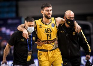 Καρλής: Διεγνώσθη με κάκωση ποδοκνημικής