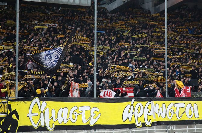 Εξαγριωμένοι οι οπαδοί της ΑΕΚ για την πιθανότητα αναβολής Εξαγριωμένοι οι οπαδοί της ΑΕΚ για την πιθανότητα αναβολής