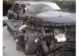 Νέες εικόνες από το τροχαίο Κούγια: Σοκάρει η ζημιά του αυτοκινήτου