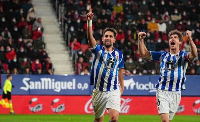 Τρομερή Ρεάλ Σοσιεδάδ, πέρασε και από την Οσασούνα και επανήλθε στην κορυφή