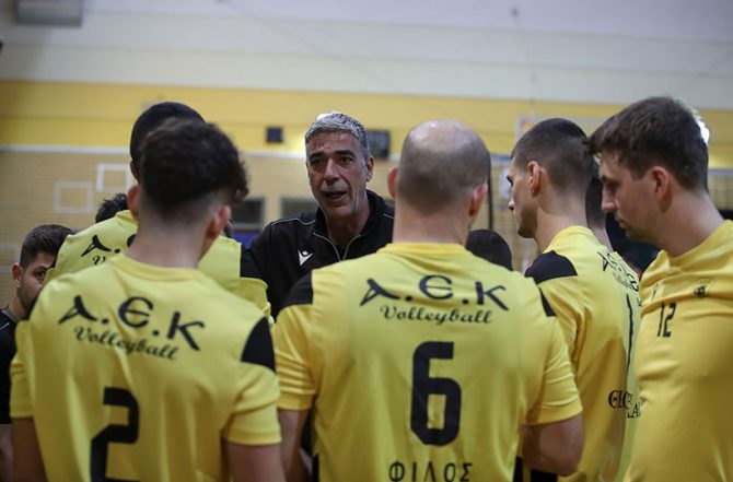 Βόλεϊ ανδρών: Νίκη στην πρεμιέρα θέλει η ΑΕΚ
