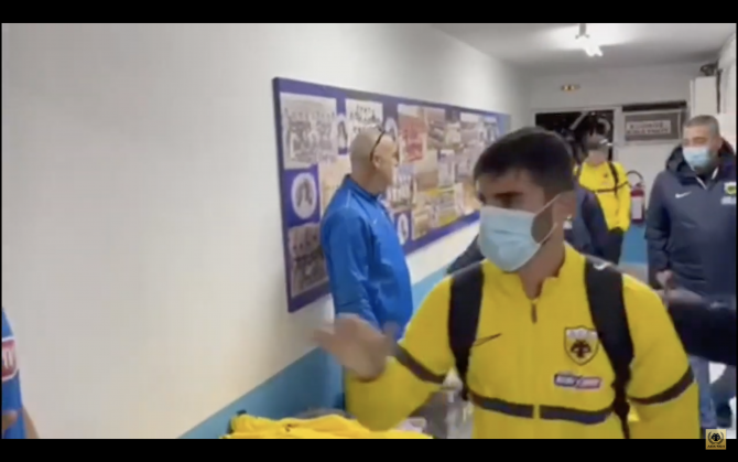 Η άφιξη της ομάδας στους «Ζωσιμάδες» (VID)