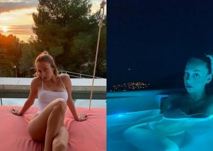 «Φωτιά» στην πισίνα η Έστερ Εξπόζιτο
