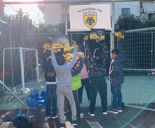 Ευχαρίστησαν την ΑΕΚ για τα δώρα!