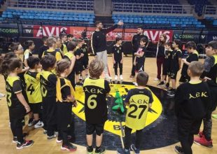 Στην μνήμη του Γέλοβατς το Χριστουγεννιάτικο 3on3 ΑΕΚ BC Academy (pics)