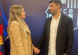 Το μήνυμα της όμορφης συντρόφου του Αγουέρο: «Θα συνεχίσω να σου κρατώ το χέρι»