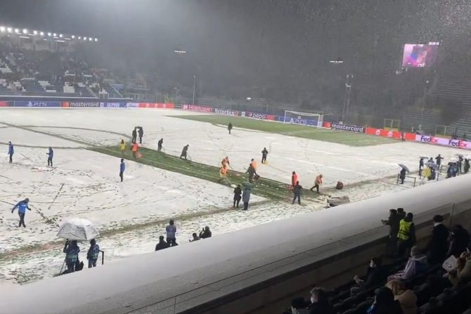 Champions League: Αναβλήθηκε το Αταλάντα – Βιγιαρεάλ λόγω χιονόπτωσης