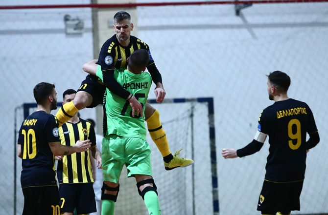 Futsal: Ήττα στο ντέρμπι για την ΑΕΚ