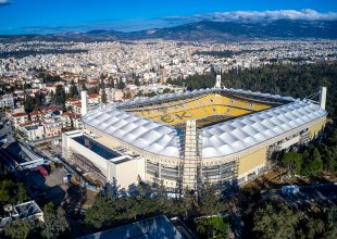 Επίσκεψη και επιθεώρηση Μελισσανίδη στην Αγιά Σοφιά – OPAP Arena