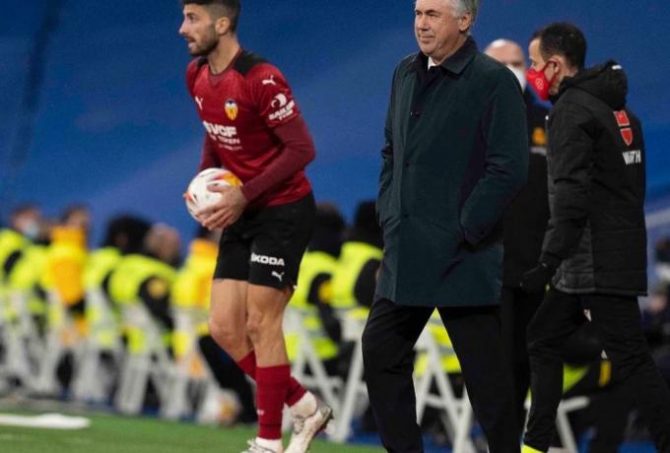 Αντσελότι: «Ισορροπημένος αγώνας, καμία ομάδα δεν κυριάρχησε»