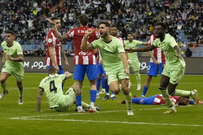 Ατλέτικο – Αθλέτικ 1-2: Στον τελικό του Supercopa με ανατροπή οι Βάσκοι