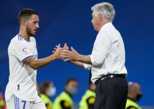 Αντσελότι: «Ο Αζάρ είναι στα πλάνα μας και για τη νέα σεζόν»