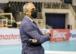 Καλμαζίδης: «Δεν ανταποκριθήκαμε στο δυνατό σερβίς του αντιπάλου»
