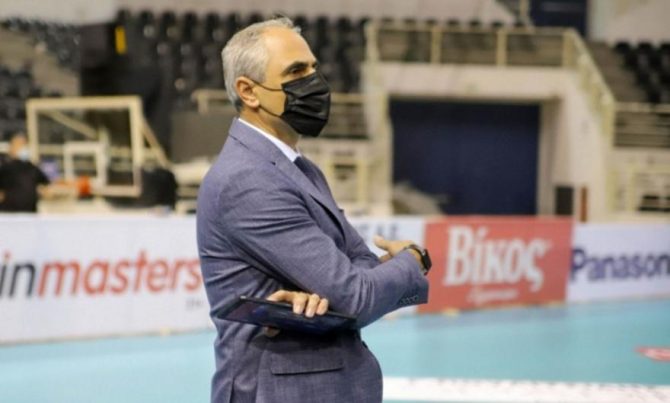 Καλμαζίδης: «Δεν ανταποκριθήκαμε στο δυνατό σερβίς του αντιπάλου»