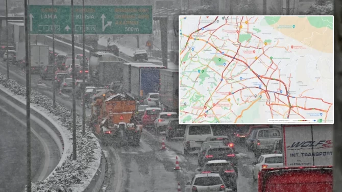 Χιονοθύελλα στην Αττική- Χάος στους δρόμους- Δείτε ποιες περιοχές έχουν τα μεγαλύτερα προβλήματα Χιονοθύελλα στην Αττική- Χάος στους δρόμους- Δείτε ποιες περιοχές έχουν τα μεγαλύτερα προβλήματα