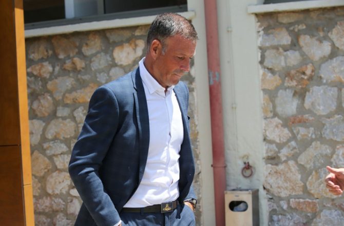 Ο Καραλής αποχαιρέτησε τον Κλάτενμπεργκ (ΦΩΤΟ)